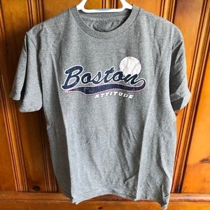 Boston Attitude Baseball Shirt